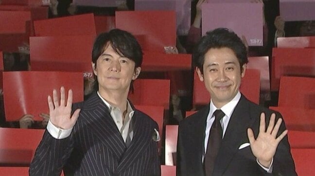 【福山雅治・大泉洋】映画「ラストマン」初日舞台挨拶を2人で堪能 “ガチャガチャしますよ、やっぱ永瀬廉とかがいると…”|TBS NEWS DIG
