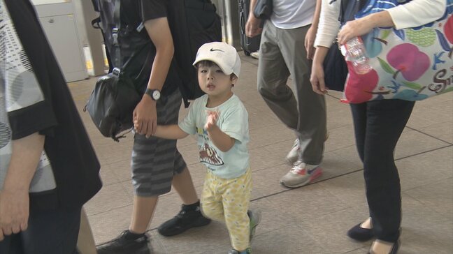 帰省ラッシュ始まる ピークは10日からの見込み おじいちゃんとおばあちゃんと何をする?「畑仕事!」 一方で「台風」接近でこの先の影響を心配する人も…|TBS NEWS DIG