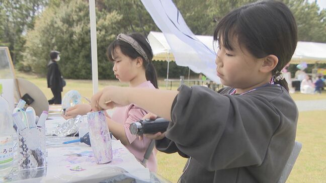 来場者も出展者も…子育ての輪を広げるイベント　「ひだまりマルシェ」　山口|TBS NEWS DIG