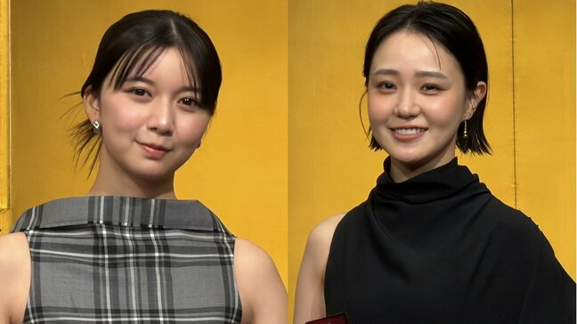【 奈緒・上白石萌歌 】演出家の無茶ぶりでサプライズ登壇〝ご一緒した皆さんを愛しています〟〝演劇は泥臭く美しい営み〟|TBS NEWS DIG