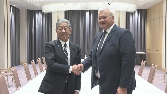 岩屋外務大臣 ウクライナ外相と会談「平和のため出来ることは全力でやる」支援継続を強調|TBS NEWS DIG