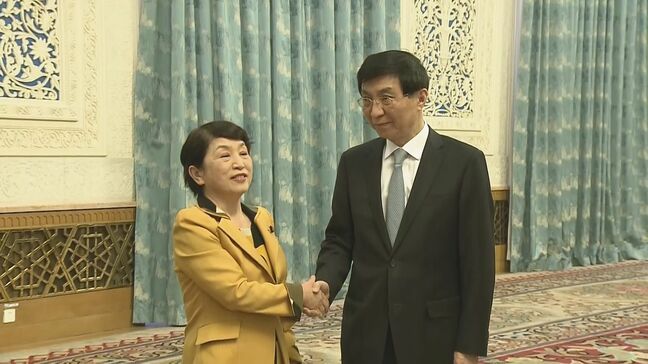 社民党福島党首訪中　中国共産党幹部と「処理水放出反対」で一致|TBS NEWS DIG