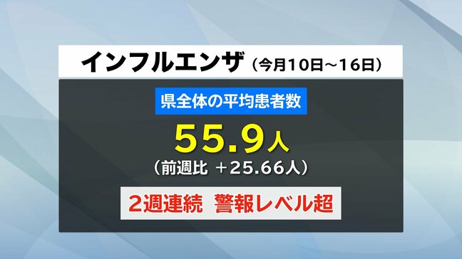 岩手県内でインフルエンザ感染急速に拡大 2週続けて警報の基準値上回る|TBS NEWS DIG