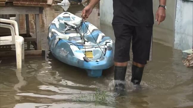 豪雨の被害から4日経った南大東島　排水が進まず復旧作業続く|TBS NEWS DIG