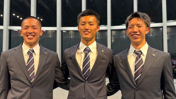 “陸上最強三兄弟”が東洋大に集結、パリ五輪代表・栁田大輝「日本代表のユニフォームを三人で」三男・聖大が入学|TBS NEWS DIG
