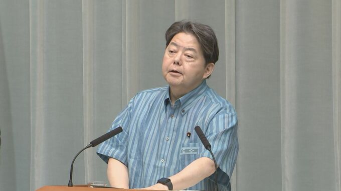フジテレビへの政府関連広告の出稿　林官房長官「今後は各府省において適切に判断」|TBS NEWS DIG