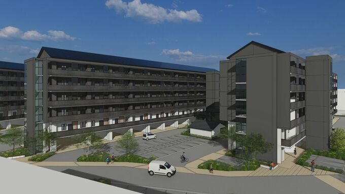 「復興への大きな第一歩」能登半島地震後で最大規模となる復興公営住宅が着工 石川・輪島市|TBS NEWS DIG