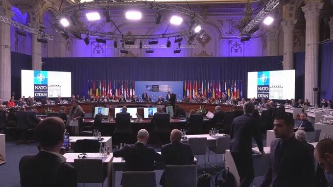 NATO外相会合　ウクライナ近隣諸国の安全保障強化へ