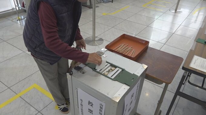 知事選の期日前投票　告示日翌日からの15日間で前回よりも1万人以上増加　山梨　|　山梨のニュース | ＵＴＹテレビ山梨