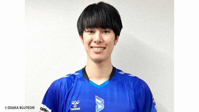 バレー男子 甲斐優斗（専修大）、大阪ブルテオンの入団発表「チームに貢献できるよう全力を尽くします」|TBS NEWS DIG
