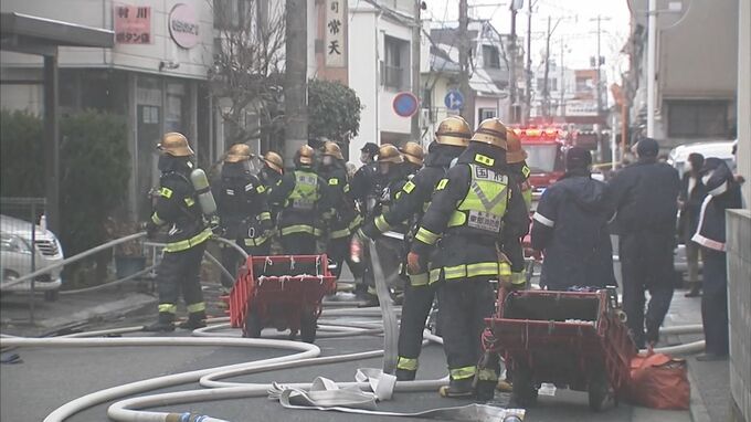 【続報】鳥取市中心市街地の火災　約1時間で鎮火　1人がケガ・逃げ遅れはなし　|　BSSニュース | BSS山陰放送