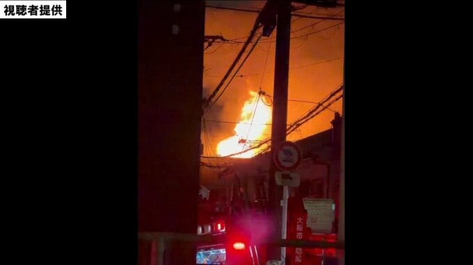 木造の集合住宅で火事…消防車52台が出動し延焼・けが人なし　大阪・東淀川区　|　MBSニュース | 関西の最新ニュースを分かりやすく。