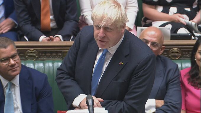 「故意にうその答弁を繰り返した」イギリス下院議会が報告書を承認　ジョンソン元首相がコロナ禍にパーティーに参加した問題で|TBS NEWS DIG