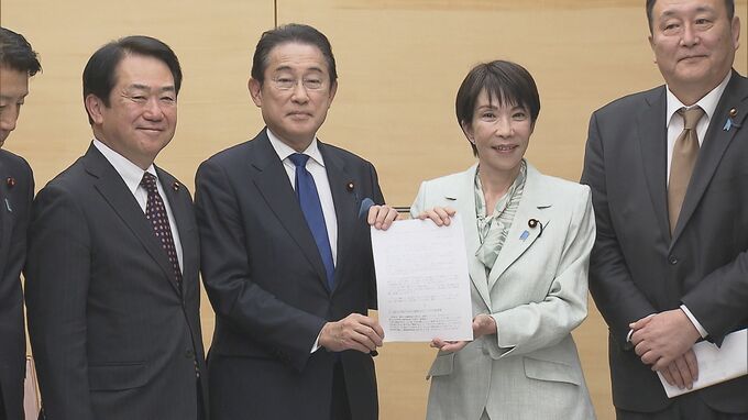 「子ども支援NISA」の創設など提言　自民「資産運用立国議連」が年末の税制改正議論に向けて高市総理に　