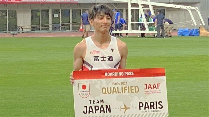 男子走幅跳・橋岡優輝がパリ切符つかむ ！ 女子100mH福部が標準記録突破、男子100m坂井が全体トップで決勝へ【日本選手権3日目】|TBS NEWS DIG