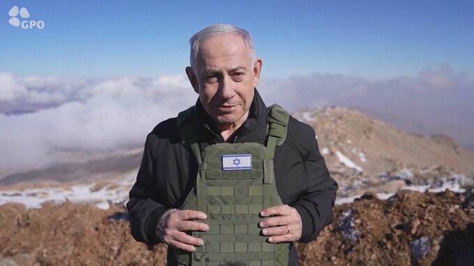 イスラエル・ネタニヤフ首相がシリア領内に　「安全が保証される別の取り決めが見つかるまでとどまる」|TBS NEWS DIG