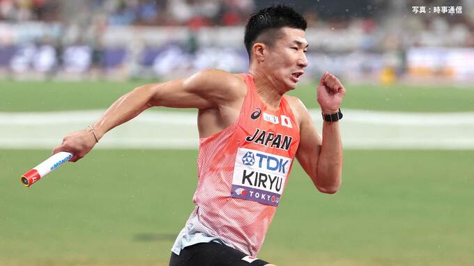 男子4×100mリレー 38秒71で組1位、オーバーハンドで3走桐生からアンカー小池のバトンリレーで逆転 2大会ぶりのアジア王者へ【アジア大会】|TBS NEWS DIG