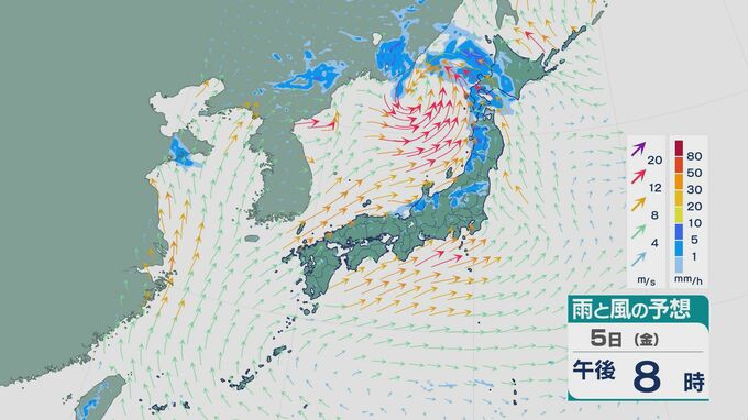 北陸や北日本の日本海側では大雨のおそれ 九州から関東では5日も猛暑に 6日までの雨と風シミュレーション　|　石川県のニュース｜MRO北陸放送