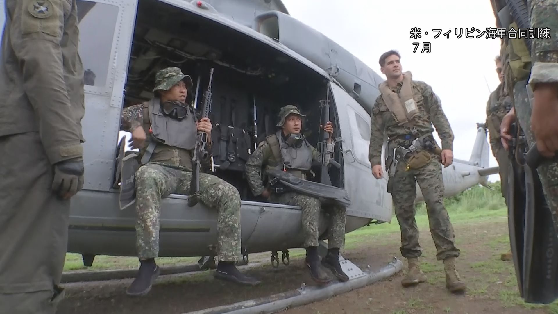 来月に米比合同演習 海上自衛隊も参加 南シナ海で対立する中国をけん制