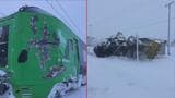 JRの駅構内で、特急列車と除雪車が衝突…岩見沢⇔旭川など運転見合わせ、緊急会見「線路わきの現場は、契約の範囲外」 | 北海道のニュース|HBC北海道放送