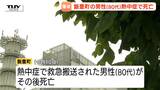 県内今季初…熱中症で80代の男性が死亡　農道で倒れていたところを発見　あすは山形と米沢で猛暑日予想　熱中症に一層注意を　|　山形のニュース│TUYテレビユー山形