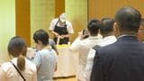 中国の日本大使館で日本食をPR　公邸料理人が日本料理の包丁技術「桂むき」披露|TBS NEWS DIG