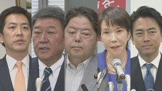【自民党総裁選 後半戦へ】党員の支持拡大を狙い、精力的に挨拶まわりや視察に 各陣営とも票の掘り起こしへ 10月4日投開票| TBS CROSS DIG with Bloomberg