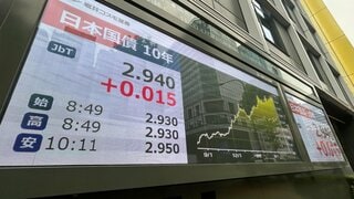 【速報】長期金利、一時2.95%まで上昇　日銀追加利上げ観測や米金利上昇などが要因　市場は“概算要求”も注視| TBS CROSS DIG with Bloomberg