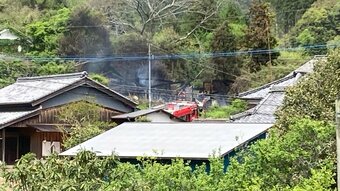 臼杵市で焼け跡から発見された遺体は家主の女性と判明　大分　|　OBSニュース