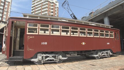 明治生まれの115歳!日本最古の木造チンチン電車「168号」が長崎の街を