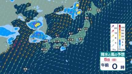 今後の雨 】7月1日～2日は西日本や東日本太平洋側で非常に激しい雨の