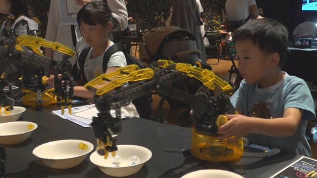 ロボットアームやスイングバイの疑似体験 宇宙にちなんだ特別展開催 山梨県立科学館|TBS NEWS DIG