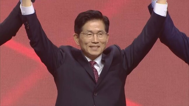 韓国大統領選　与党「国民の力」の公認候補に前雇用労働相・金文洙氏を選出|TBS NEWS DIG