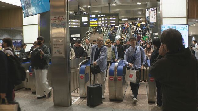 ＧＷスタート 金沢駅は混雑　前半で観光する人も多く|TBS NEWS DIG
