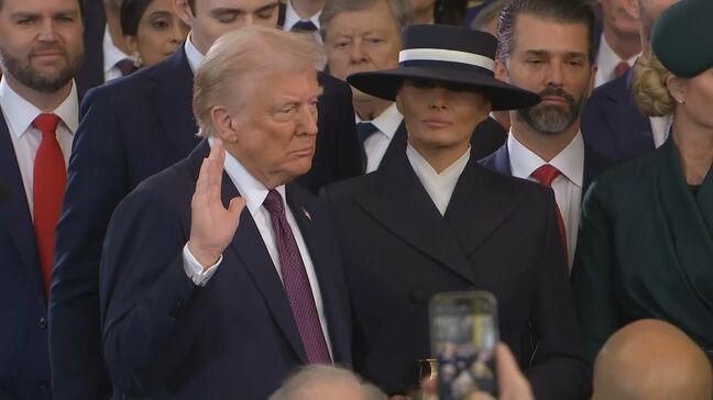 【速報】トランプ氏 第47代大統領に就任 「アメリカ・ファースト」再び 歴代大統領で最高齢の就任|TBS NEWS DIG