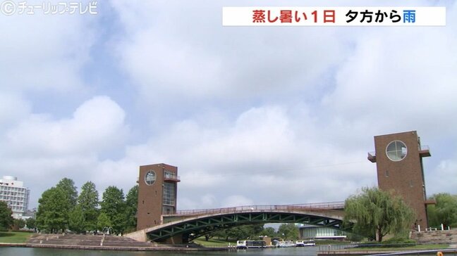きょうも蒸し暑く真夏日、午後からは激しい雨や雷に注意|TBS NEWS DIG
