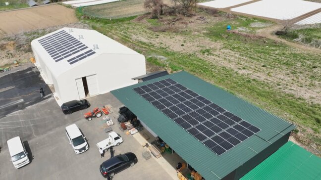 「農業は電力を結構使う」　必要な電力を太陽光発電で自給自足　防災対策効果も見据えた“オフグリッド型農業”実証実験始まる　山梨・北杜市|TBS NEWS DIG