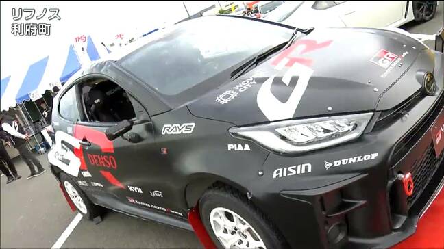 「すごい迫力でびっくり」ラリーカーのタイムトライアルや整備士の仕事体験も　モータースポーツイベント賑わう 宮城・利府町|TBS NEWS DIG