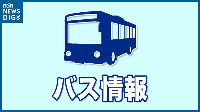 新潟発着の県内外『高速バス』で運行見合わせ（21日午後2時半現在）【大雪予想】|TBS NEWS DIG