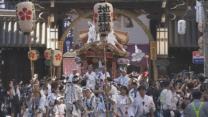 【天神祭で大規模交通規制】きょう7月25日は大阪天満宮周辺などで車・人の規制順次実施　夜には奉納花火約3000発も打ち上げ　|　MBSニュース | 関西の最新ニュースを分かりやすく。