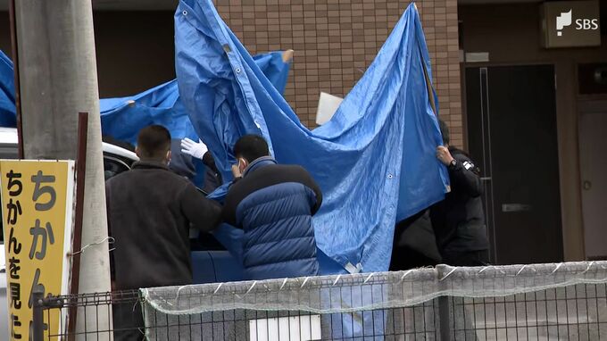 15人ケガの殺人未遂事件　容疑者立ち合いにもと自宅アパートを家宅捜索＝静岡・三島市|TBS NEWS DIG