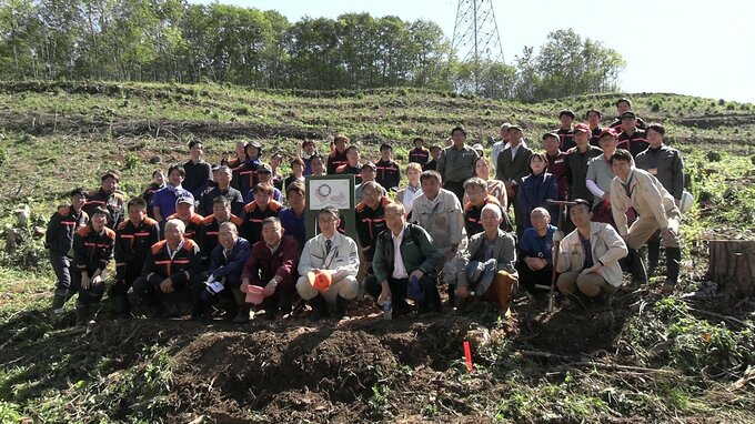 マツ枯れ被害が深刻な山林を自然豊かな山に戻そう　林業関係者と地域住民が再造林の推進を目的に植樹祭　岩手・遠野市|TBS NEWS DIG