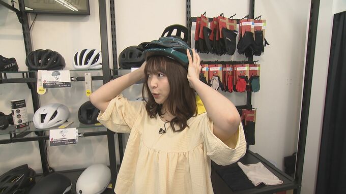 “ヤクルトレディ効果”で着用率向上？自転車ヘルメットが 全国上位に|TBS NEWS DIG