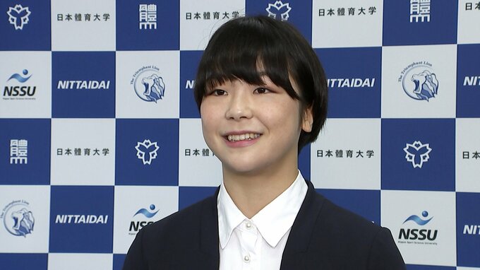 「パリ五輪に向けて一日一日を大切に」116連勝中のレスリング・藤波朱理が日体大入学式で歓迎の辞|TBS NEWS DIG