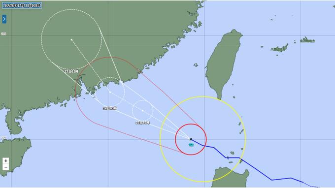 【台風情報】台風12号(ノウル)、暴風域伴い西北西へ　最大瞬間風速40m/s、午後には「強い」勢力に発達へ【最新予想進路】|TBS NEWS DIG