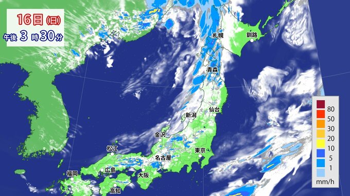 西日本から北日本の広い範囲対象 「雷と突風及び降ひょうに関する全般気象情報」気象庁発表　１７日（月）にかけて大気の状態が非常に不安定　晴れてても急な突風・落雷や強雨に注意【詳しい発雷確率・降水シミュレーション】　|　RCC NEWS | 広島ニュース | RCC中国放送