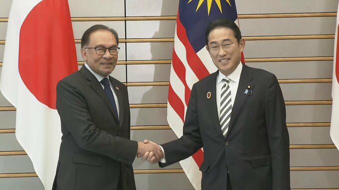 岸田総理「自由で開かれた国際秩序を維持強化し、人間の尊厳を守る世界を確保すべく協力を強化」マレーシア・アンワル首相との首脳会談　ASEANとの特別首脳会議を前に|TBS NEWS DIG