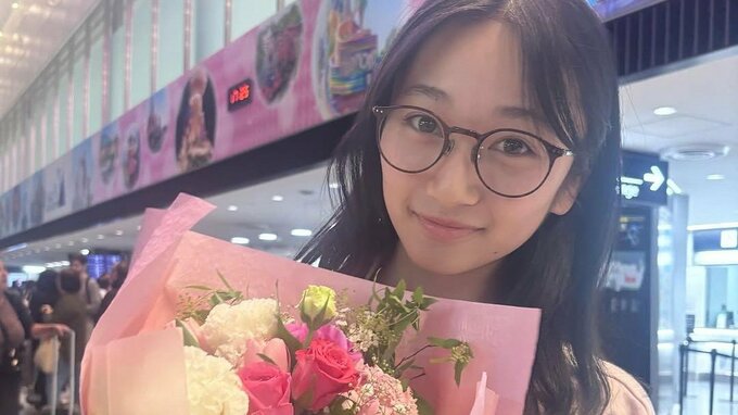 【ぎぼむす俳優・横溝菜帆】　留学先から帰国　「毎日が試練の連続で濃すぎる約半年間。英語はもちろん、全ての方向から刺激になってたくさんのことを学びました」　【魔女の宅急便：キキ役】|TBS NEWS DIG