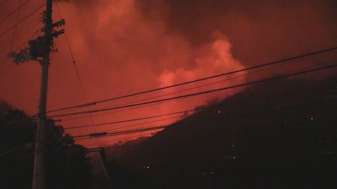 今治の山火事は現在も延焼中 県は自衛隊に災害派遣要請 約25ヘクタールを焼失 愛媛　|　愛媛のニュース - Nスタえひめ｜あいテレビは6チャンネル