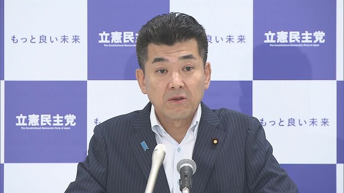 立憲・泉代表　市民連合介した他の野党との選挙協力「あり得る」|TBS NEWS DIG